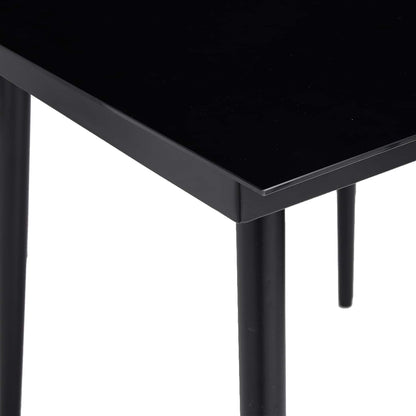 vidaXL Ensemble repas de jardin 5 pcs avec coussins gris clair en résine tressée