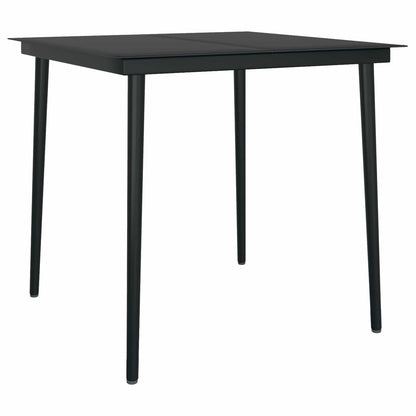 vidaXL Ensemble repas de jardin 5 pcs avec coussins gris clair en résine tressée
