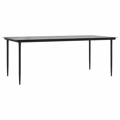 vidaXL Ensemble de salle à manger de jardin avec coussins 7 pcs Gris clair Résine tressée
