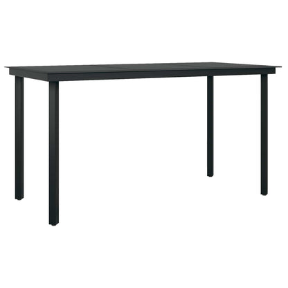 vidaXL Ensemble repas de jardin 5 pcs avec coussins gris clair en résine tressée