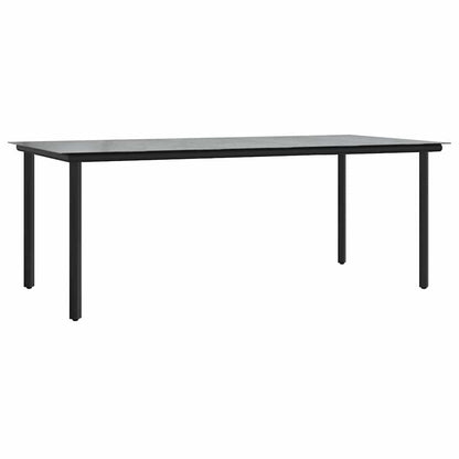 vidaXL Ensemble de salle à manger de jardin avec coussins 7 pcs Gris clair Résine tressée