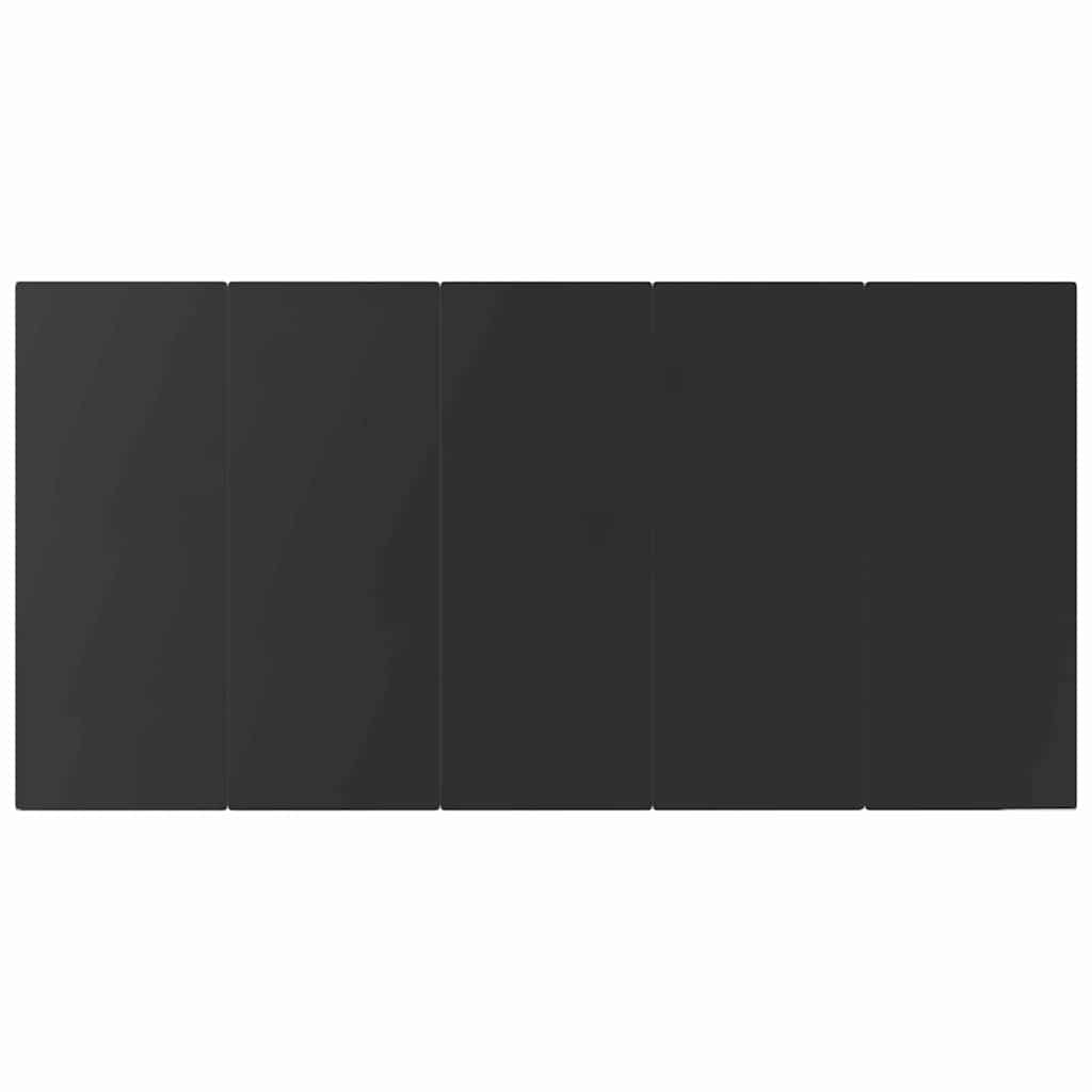 Garten Essgruppe mit Kissen 9 pcs Hellgrau Poly-Rattan