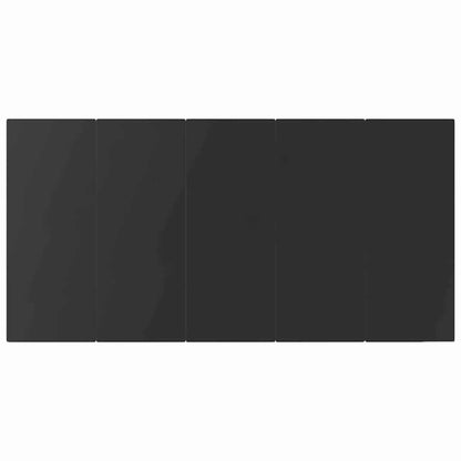 Garten Essgruppe mit Kissen 9 pcs Hellgrau Poly-Rattan