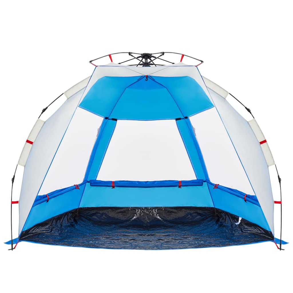 Strandzelt 2 Personen Azurblau Quick Release Wasserdicht
