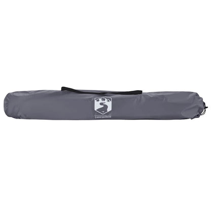 vidaXL Strandzelt 2 Personen Grau Quick Release Wasserdicht