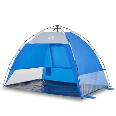 vidaXL Strandzelt 2 Personen Azurblau Quick Release Wasserdicht