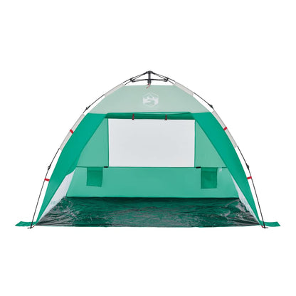 vidaXL Strandzelt 2 Personen Seegrün Quick Release Wasserdicht