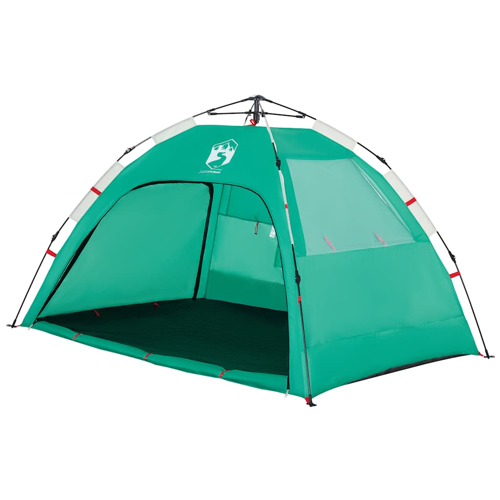 vidaXL Strandzelt 2 Personen Seegrün Quick Release Wasserdicht