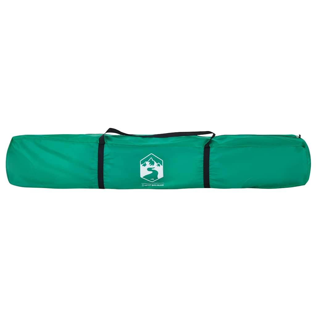 vidaXL Strandzelt 4 Personen Seegrün Quick Release Wasserdicht