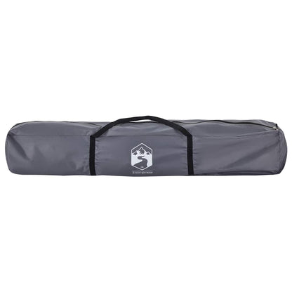 vidaXL Strandzelt 4 Personen Grau Quick Release Wasserdicht