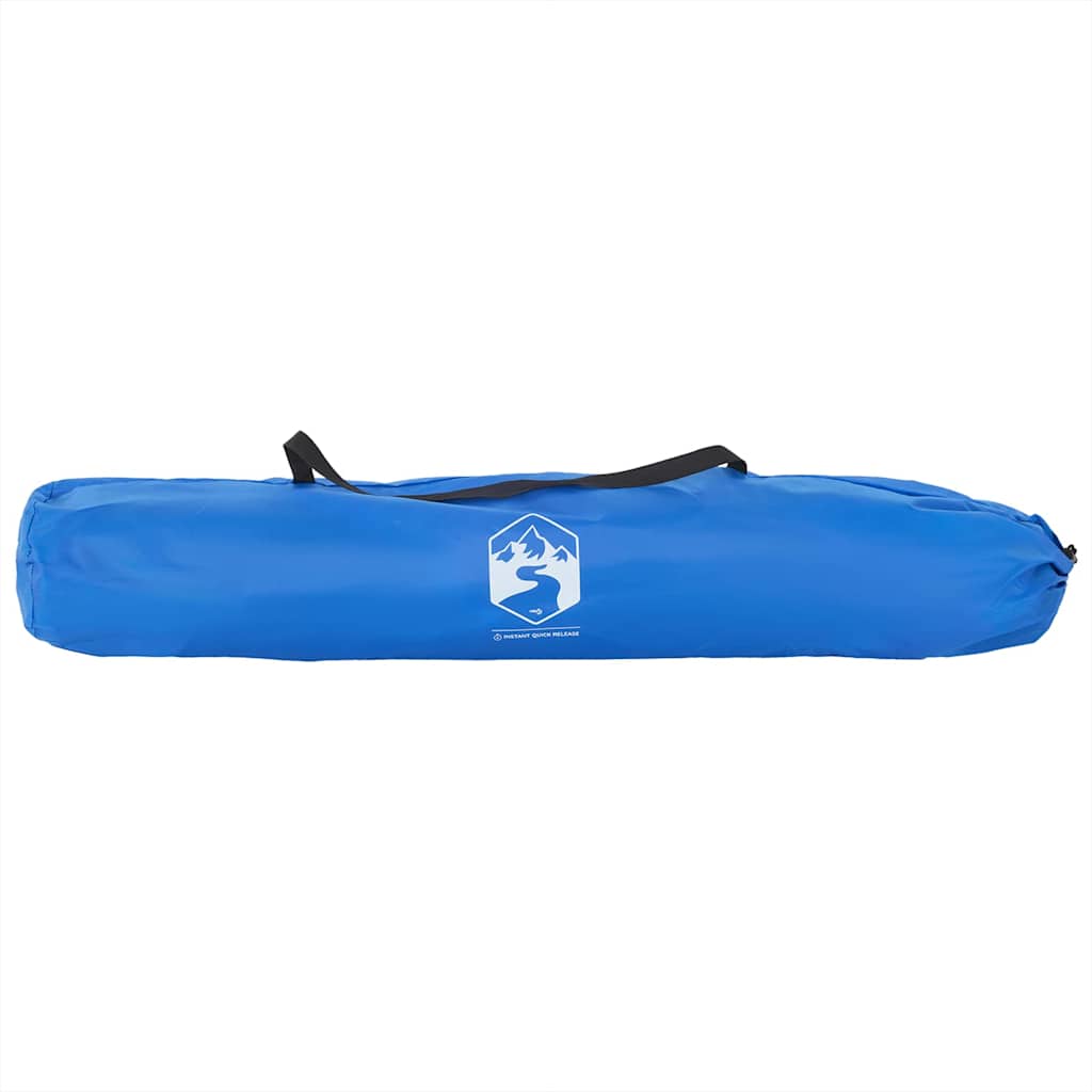 vidaXL Strandzelt 3 Personen Azurblau Quick Release Wasserdicht