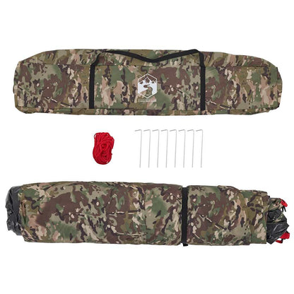 vidaXL Tente de pêche 4 personnes camouflage Quick Release