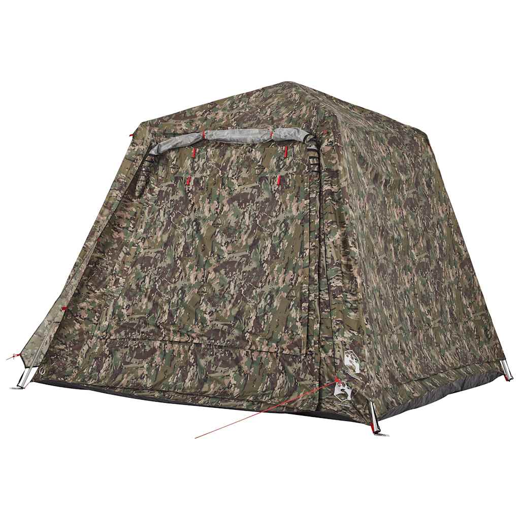 vidaXL Tente de pêche 4 personnes camouflage Quick Release