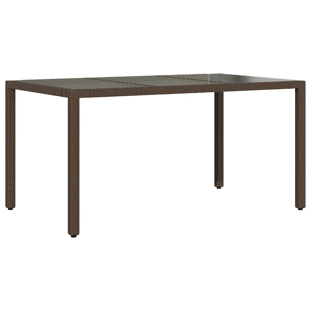 vidaXL Ensemble bistro de jardin 5 pcs avec coussins résine tressée marron