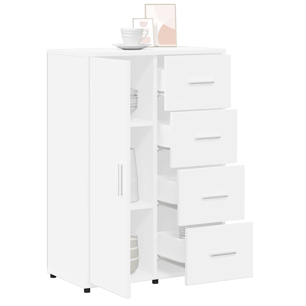 vidaXL Sideboards 2 Stk. Weiß 60x31x84 cm Holzwerkstoff