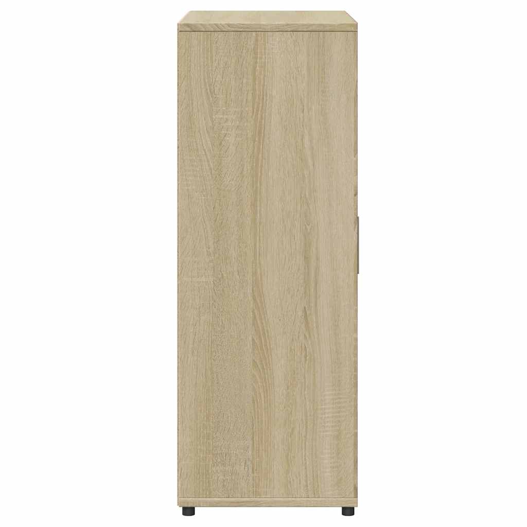 vidaXL Sideboards 2 Stk. Sonoma-Eiche 60x31x84 cm Holzwerkstoff