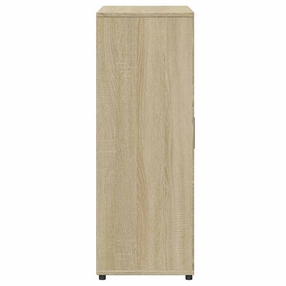 vidaXL Sideboards 2 Stk. Sonoma-Eiche 60x31x84 cm Holzwerkstoff