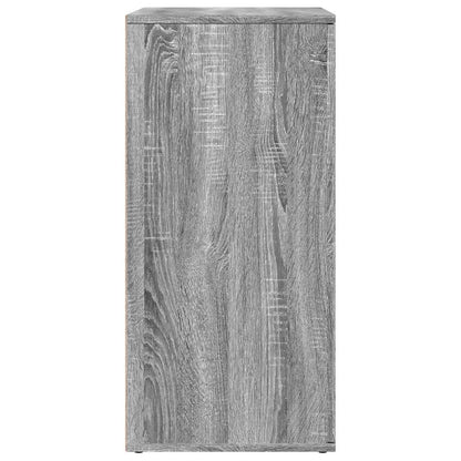 Sideboards 2 Stk. Grau Sonoma 79x38x80 cm Holzwerkstoff
