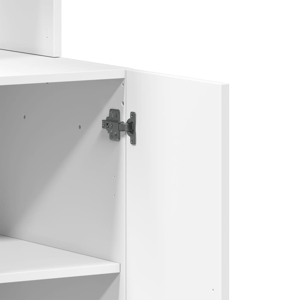 vidaXL Küchenschrank Weiß 60x50x180 cm Holzwerkstoff