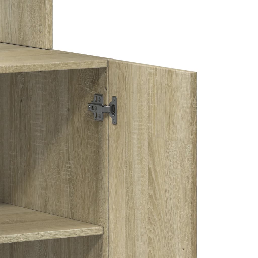 vidaXL Küchenschrank Sonoma-Eiche 60x50x180 cm Holzwerkstoff