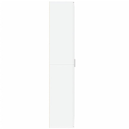 vidaXL Highboard Weiß 80x35x180 cm Holzwerkstoff
