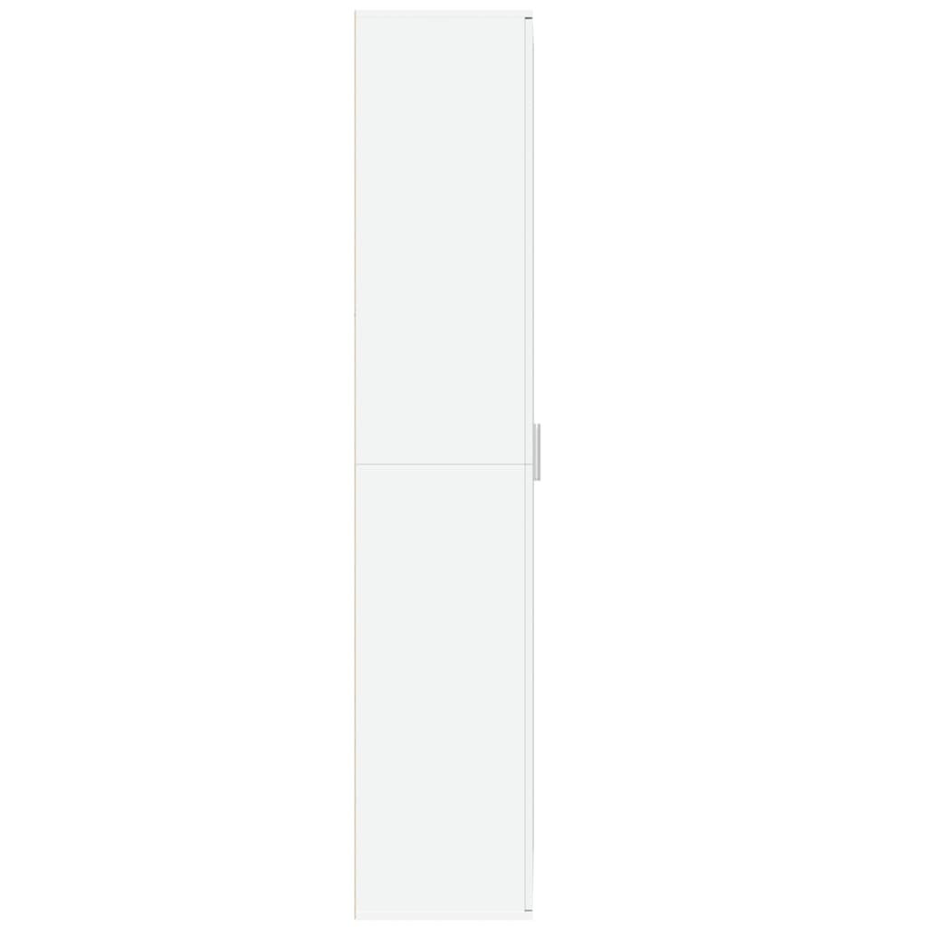 vidaXL Highboard Weiß 70x35x180 cm Holzwerkstoff