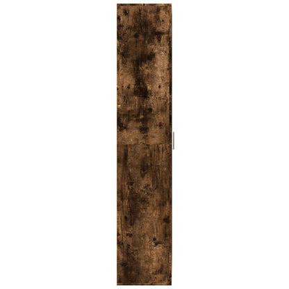 vidaXL Highboard Räuchereiche 70x35x180 cm Holzwerkstoff