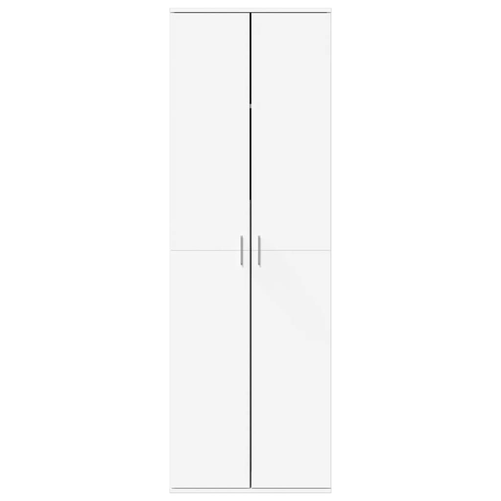 vidaXL Highboard Weiß 60x35x180 cm Holzwerkstoff
