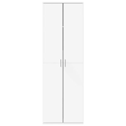 vidaXL Highboard Weiß 60x35x180 cm Holzwerkstoff