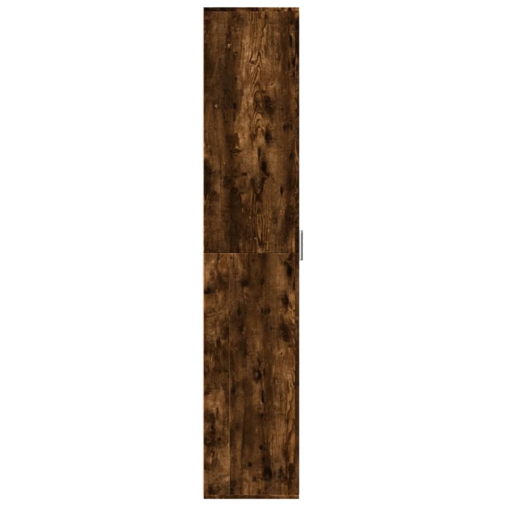 vidaXL Highboard Räuchereiche 60x35x180 cm Holzwerkstoff