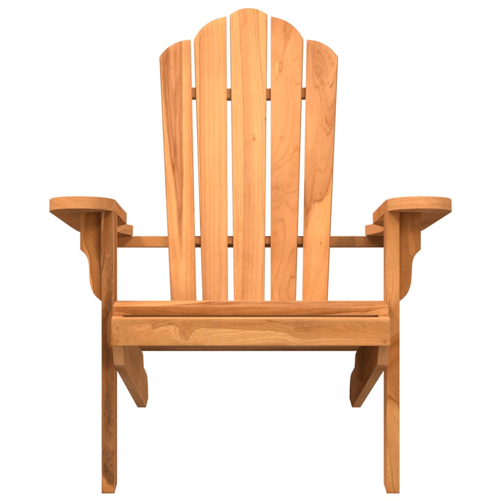 vidaXL Adirondack-Gartenstuhl 77x78x95 cm Massivholz Teak