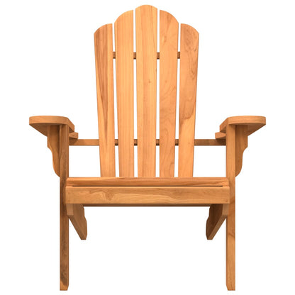 vidaXL Adirondack-Gartenstuhl 77x78x95 cm Massivholz Teak