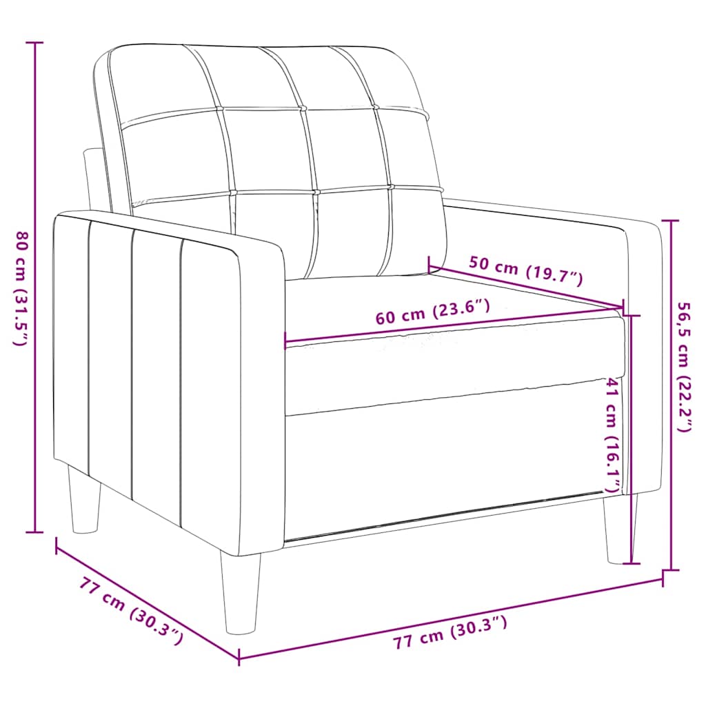 vidaXL Ensemble de canapés 4 pcs avec coussins et traversins velours bleu
