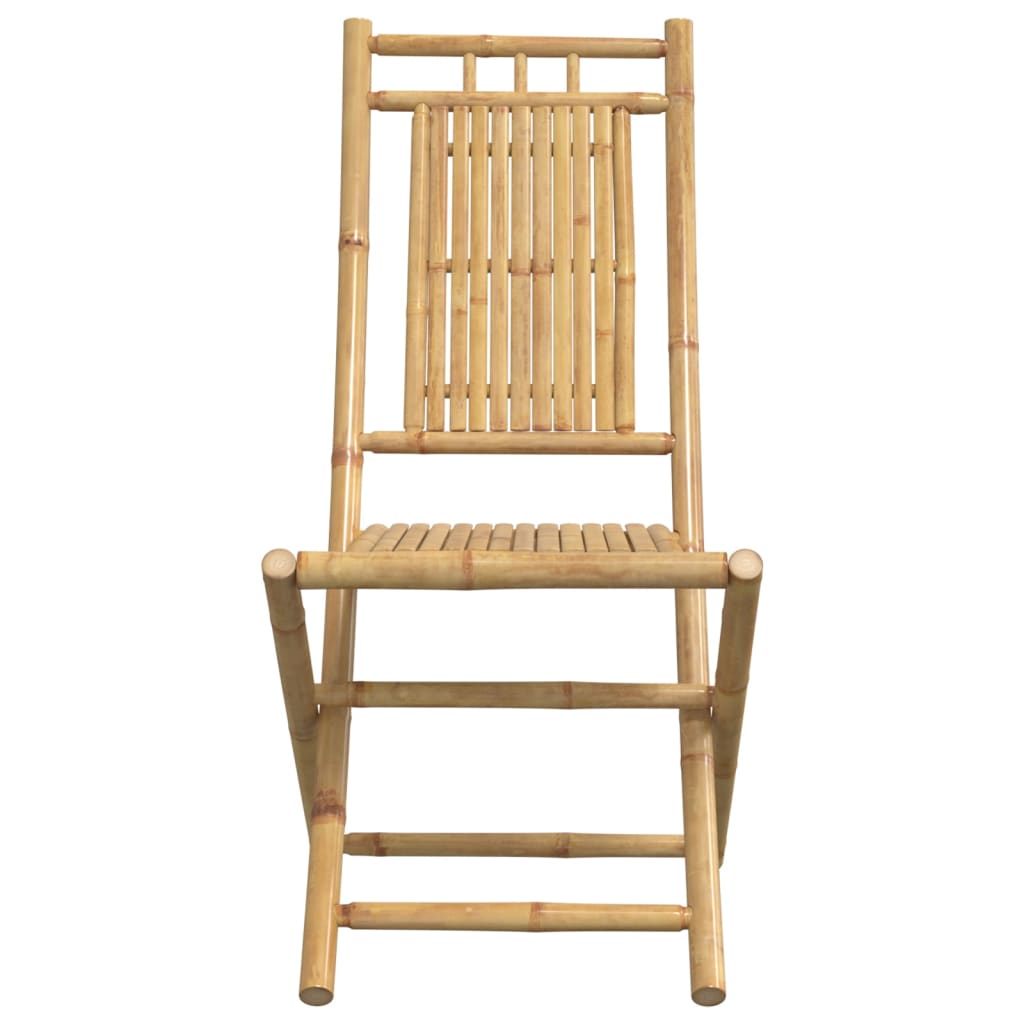 vidaXL Gartenstühle 8 Stk. Klappbar 46x66x99 cm Bambus
