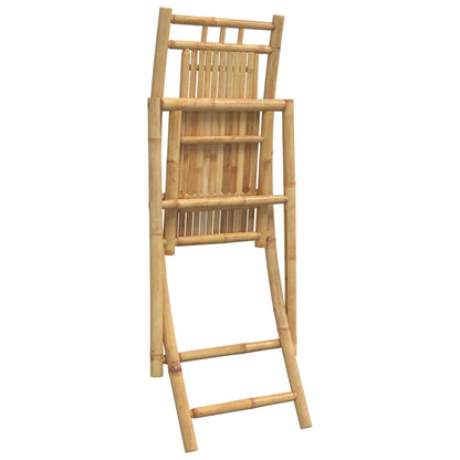 vidaXL Gartenstühle 8 Stk. Klappbar 46x66x99 cm Bambus