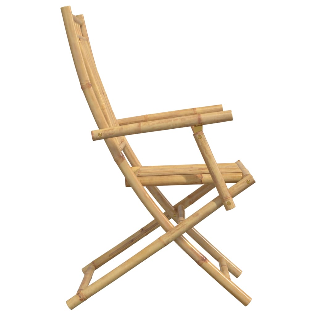 vidaXL Chaises de jardin pliantes 8 pcs 53x66x99 cm Bambou