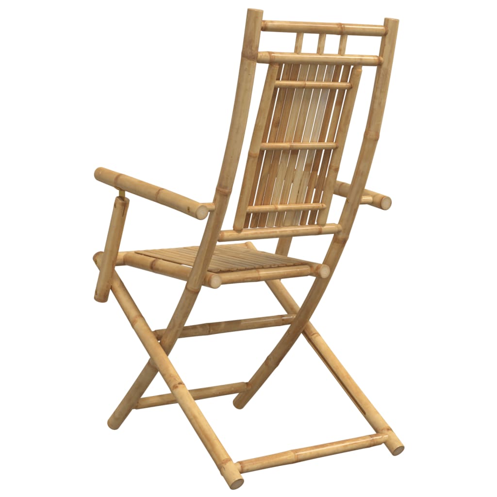 vidaXL Chaises de jardin pliantes 8 pcs 53x66x99 cm Bambou