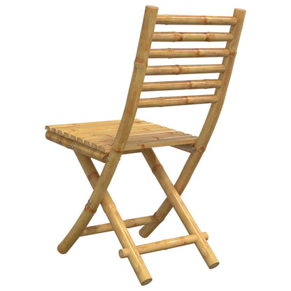 vidaXL Gartenstühle 6 Stk. Klappbar 43x54x88 cm Bambus