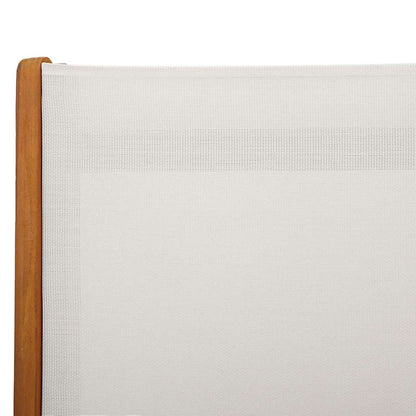 vidaXL Chaises de jardin 8 pcs Pliantes Bois d'acacia massif et textilène