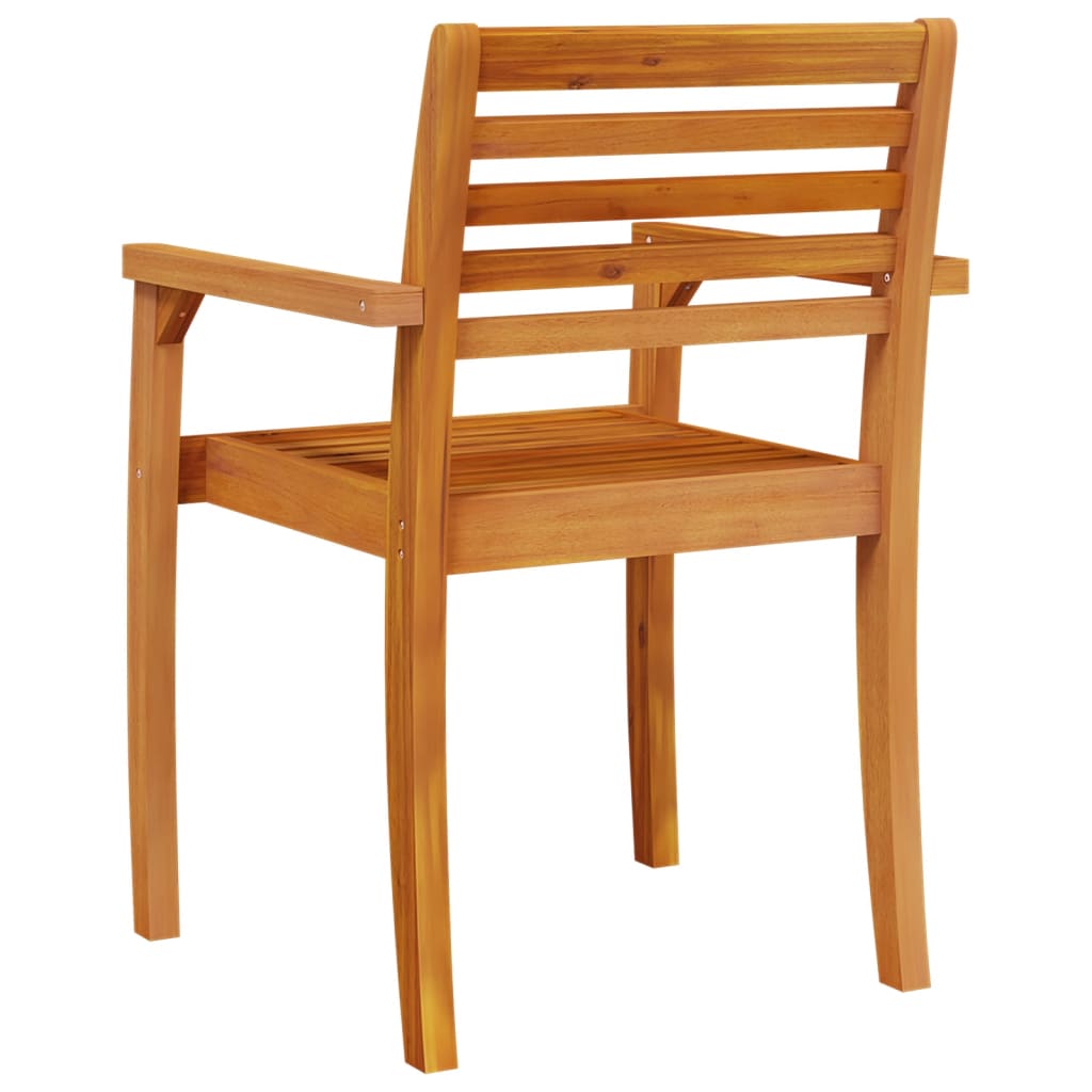 vidaXL Gartenstühle 6 Stk. 59x55x85 cm Massivholz Akazie