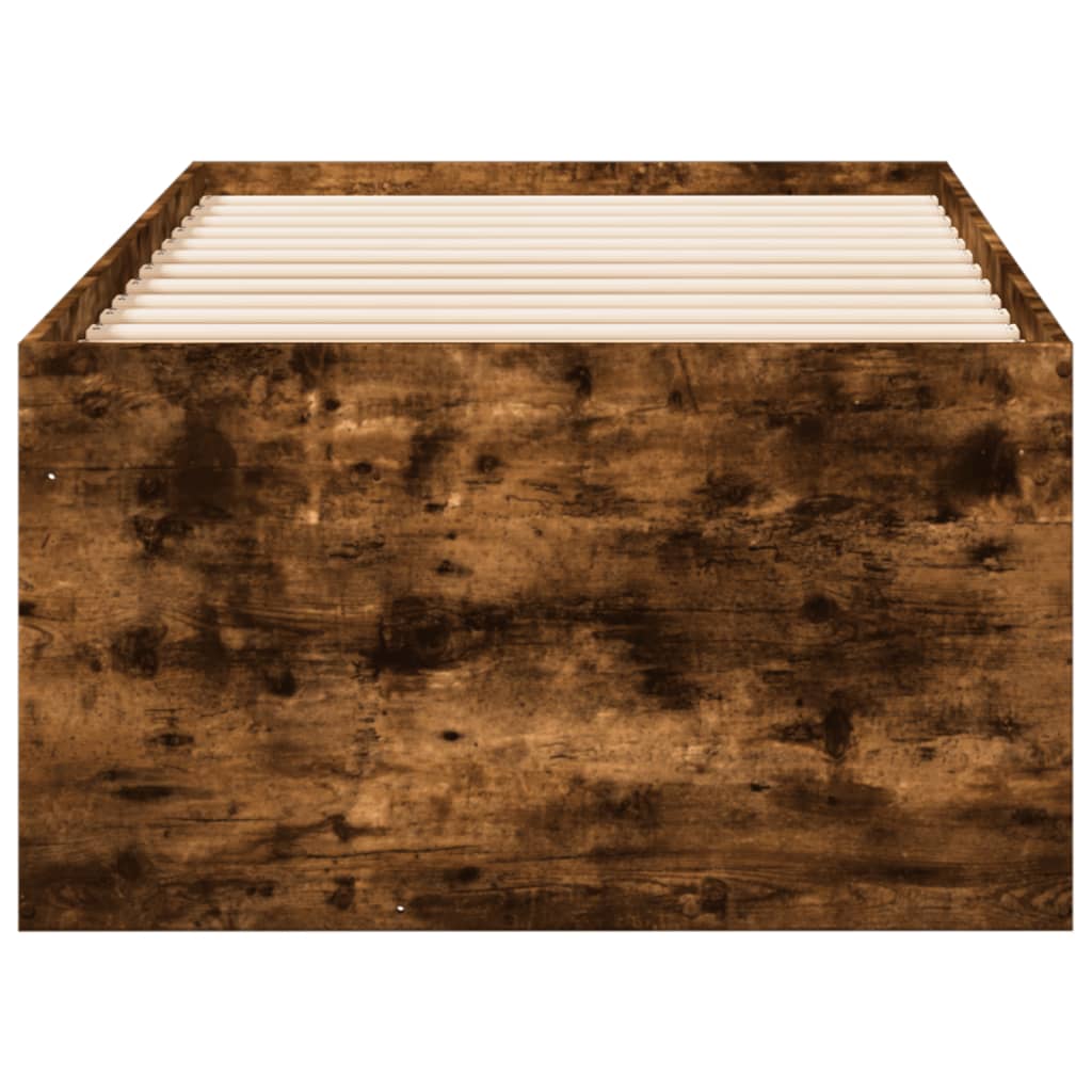 Tagesbett mit Schubladen ohne Matratze Räuchereiche 100x200 cm