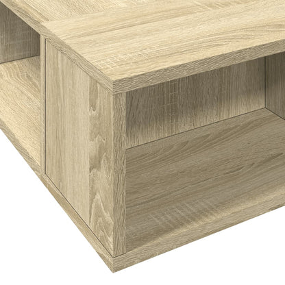 vidaXL Bettgestell Sonoma-Eiche 180x200 cm Holzwerkstoff