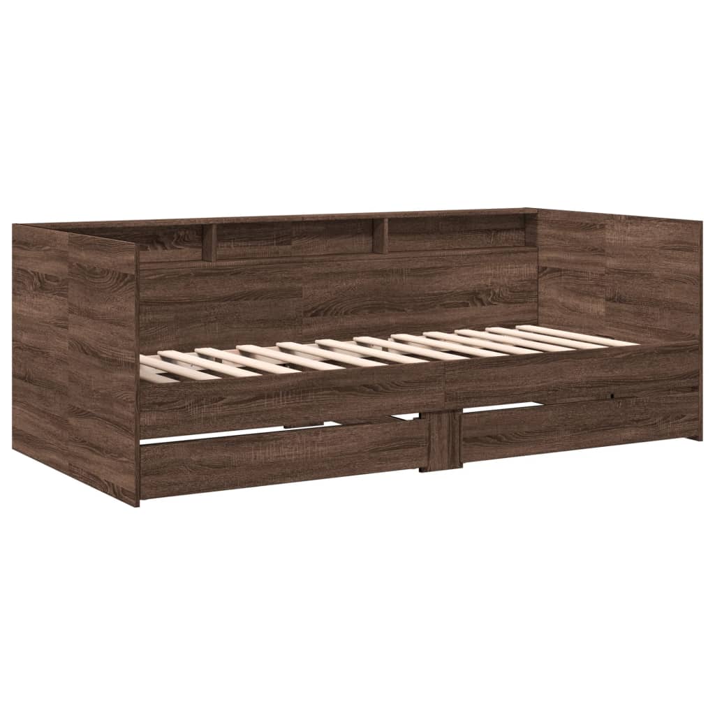 vidaXL Tagesbett mit Schubladen ohne Matratze 90x190 cm