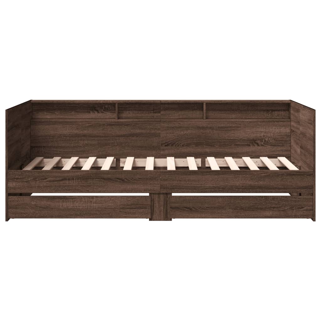 vidaXL Tagesbett mit Schubladen ohne Matratze 90x190 cm