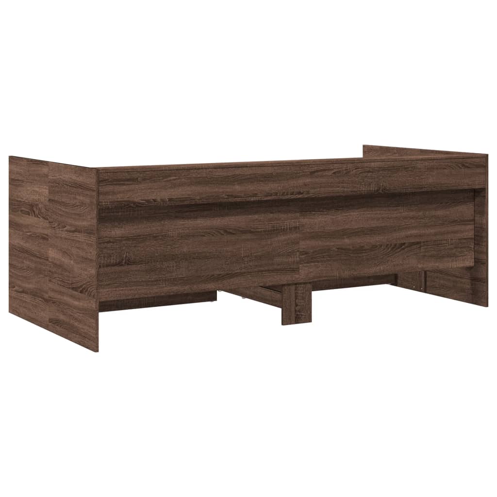 vidaXL Tagesbett mit Schubladen ohne Matratze 90x190 cm