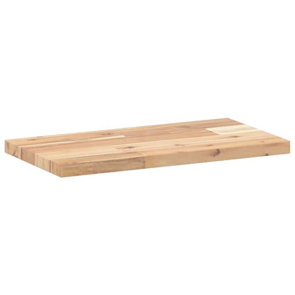 vidaXL Étagères murales flottantes 4 pcs 40x20x2 cm Bois d'acacia massif non traité