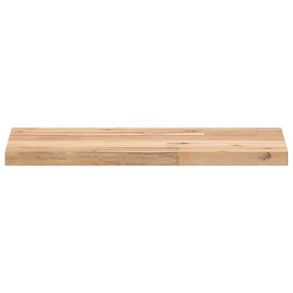 vidaXL Étagères murales flottantes 4 pcs 40x20x2 cm Bois d'acacia massif non traité