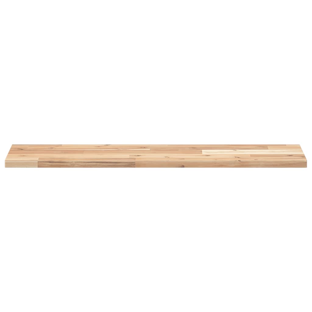 vidaXL Schweberegal 80x20x2 cm Massivholz Akazie Unbehandelt