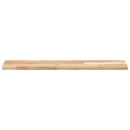 vidaXL Schweberegale 3 Stk. 100x20x2 cm Massivholz Akazie Unbehandelt