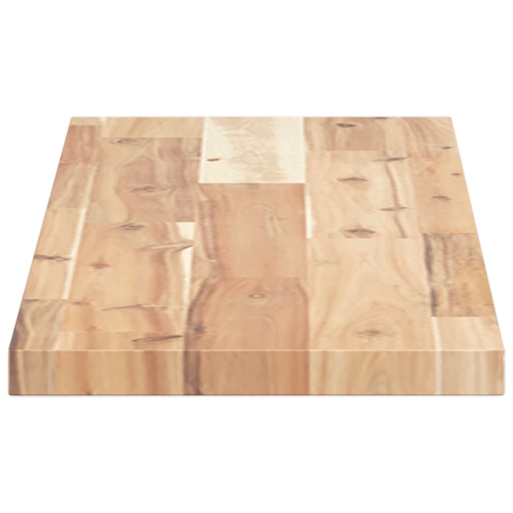 vidaXL Schweberegale 3 Stk. 100x20x2 cm Massivholz Akazie Unbehandelt